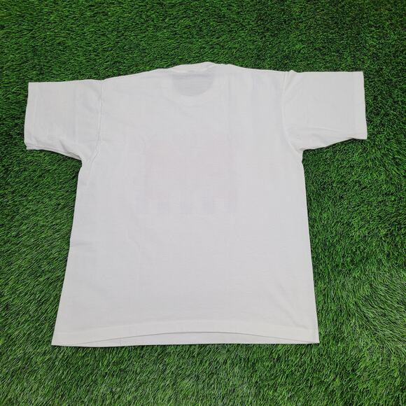 Vintage 80s Student-Of-The-Month Shirt Large 22x27 Crop USA - Picture 2 of 12